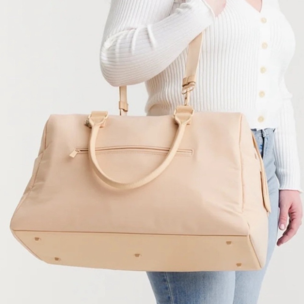NEW BEIS commuter duffle in Beige - Picture 3 of 7